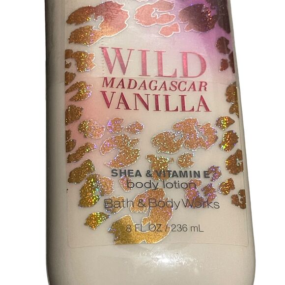 Bath Body Works Wild Madagascar Vanilla Body Lotion 8 Oz New Sealed - Picture 3 of 5